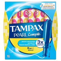 Tampax Compak Pearl Regular tampony higieniczne 16 sztuk