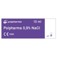 Polpharma 0,9% NaCl, roztwór chlorku sodu, 100 ampułek po 10 ml