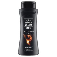 BIAŁY JELEŃ Żel i szampon 2 w 1 z minerałami For Men, 300 ml