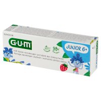 SUNSTAR GUM Monster Junior Pasta do zębów o smaku tutti-frutti dla dzieci powyżej 7 lat