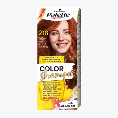 Palette Color Shampoo Szampon koloryzujący  nr 218 Lśniący Bursztyn  1op.