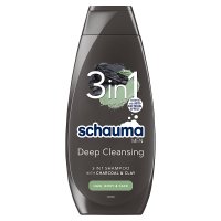 Schwarzkopf  Schauma Men Szampon oczyszczający 3w1 Charcoal  400ml
