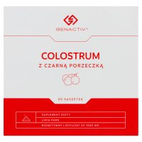 Genactiv Colostrum z czarną porzeczką 30 saszetek