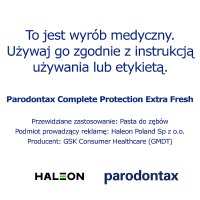 Parodontax Pasta do zębów Complete Protection Extra Fresh  75ml