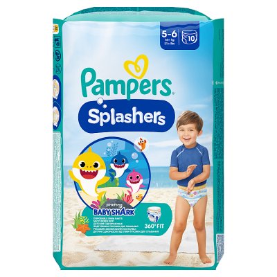 Pampers Splashers 5 (14+ kg) x 10 szt