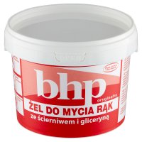 BHP Żel do mycia rąk ze ścierniwem i gliceryną 500g