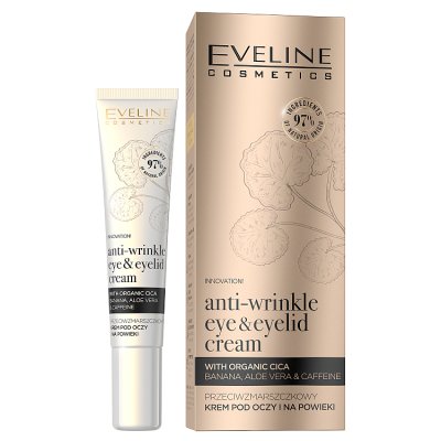 Eveline Organic Gold Przeciwzmarszczkowy Krem pod oczy i na powieki 20ml