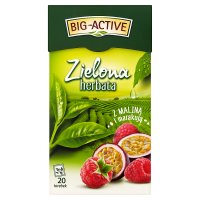 Herbata zielona z maliną i marac., fix ,(Big-Act),1,7g,20szt