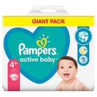 Pampers Active Baby 4+ (10-15 kg) pieluchy x 70 szt