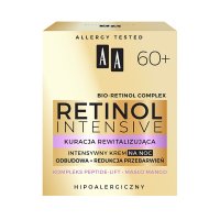 AA Retinol Intensive 60+ Intensywny Krem na noc - redukcja przebarwień + odbudowa 50ml