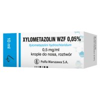 Xylometazolin 0,05% krople, 10 ml