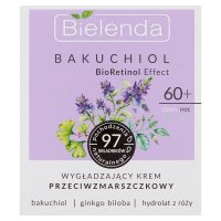 Bielenda Bakuchiol BioRetinol Effect 60+ Wygładzający Krem przeciwzmarszczkowy na dzień i noc 50ml