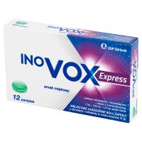 Inovox Express (smak mięta) 12 pastl.