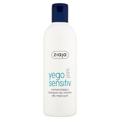 Ziaja yego sensitiv wzmacniający szampon do włosów dla mężczyzn 300 ml