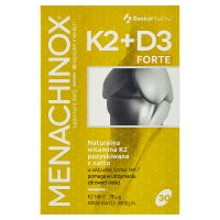 Menachinox K2+D3 Forte  30 kapsułek