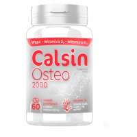 Calsin Osteo 2000  60 tabletek powlekanych z rowkiem dzielącym