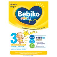 Bebiko Junior 3 o smaku waniliowym, 800 g