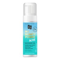 AA My Beauty Power Acne Złuszczająca Pianka do mycia twarzy - cera mieszana,tłusta,trądzikowa 150ml