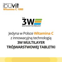 Ibuvit Witamina C 1000 mg, 30 trójwarstwowych tabletek o kontrolowanym uwalnianiu