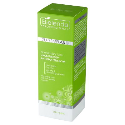 Bielenda Professional Supremelab Sebio Derm Normalizujący tonik z Kompleksem Antybakteryjnym, 200 ml