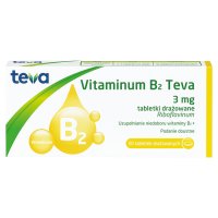 Vitaminum B2 3 mg 50 drażetek