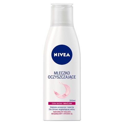 Nivea Mleczko oczyszczające do cery suchej i wrażliwej  200ml