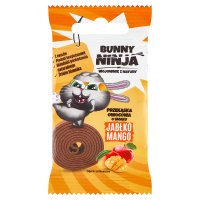 Bunny Ninja, przekąska owocowa o smaku jabłko-mango, 15 g