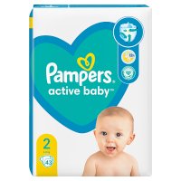 Pampers Active Baby 2 (4-8 kg) pieluchy x 43 szt