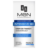 AA Men Adventure Care Krem do twarzy Intensive 50+ odbudowujący  50ml