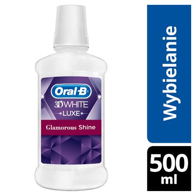 Oral-B 3D White Luxe, płyn, do płuk.j.ustnej, 500 ml