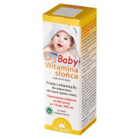 Dr Jacobs Witamina D3 Baby w kroplach, 20 ml