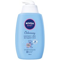 Nivea Baby, szamp.i płyn,do kąpieli, 2w1, 750 ml