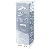 L'Biotica Estetic Clinic Multi Protection, pielęgnacyjny dermo-zabieg przeciw fotostarzeniu, SPF 50, 35 ml