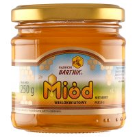 Bartnik, miód wielokwiatowy - pszczeli, nektarowy, 250 g