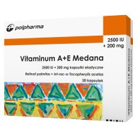 Witamina A+E Medana, 20 kapsułek