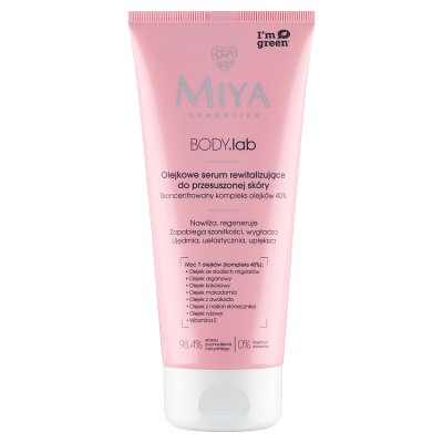 Miya Cosmetics Body.Lab olejkowe serum rewitalizujące do przesuszonej skóry 200 ml