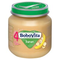 Bobovita Pierwsza Łyżeczka, banan, po 4 miesiącu, 125g