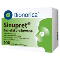 Sinupret, 100 tabletek