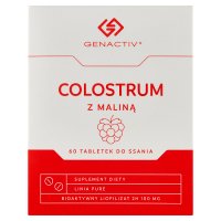 Genactiv Colostrum Malina 60 tabletek do ssania