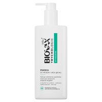 Biovax Trychologic Wypadanie, maska do włos i skóry głowy, 200 ml