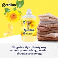 Coccolino Happy Yellow, płyn do płukania tkanin, koncentrat, 1,7l