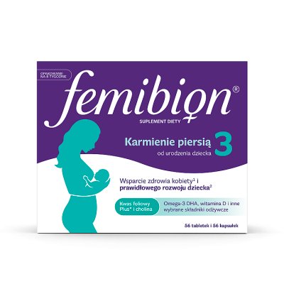 Femibion 3 Karmienie Piersią  56t+56k