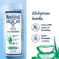 Le Petit Marseillais Żel pod prysznic High Tolerance - Bio Organic Aloe Vera 400ml