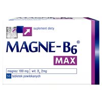 Magne B6 Max 50 tabletek powlekanych