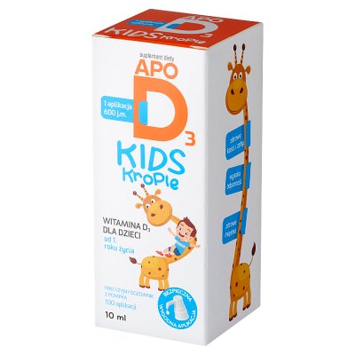 ApoD3 Kids, krople, 10 ml