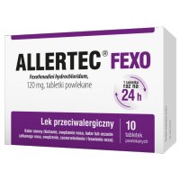 Allertec Fexo 120 mg, 10 tabletek