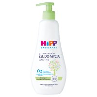 HiPP Babysanft Sensitive, żel do mycia ciała 400 ml