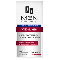 AA Men Adventure Care Krem do twarzy Vital 40+ przeciwzmarszczkowy  50ml