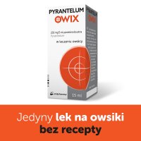 Pyrantelum Owix, zawiesina doustna, 5 ml