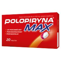 Polopiryna MAX 500 mg, 20 tabletek